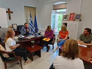 Φλώρινα: Συνάντηση του δημάρχου με εκπροσώπους της Κινητής Μονάδας Ψυχικής Υγείας