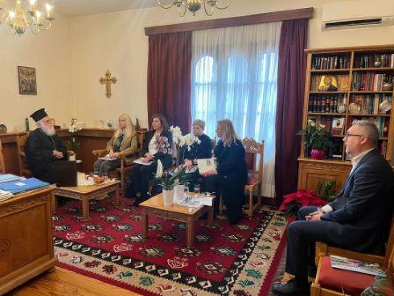 Τίρανα: Συνάντηση με Αρχιεπίσκοπο Τιράνων  και Αλβανίας, Αναστάσιο είχε αντιπροσωπεία του ΠΔΜ