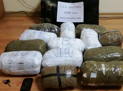 Για εισαγωγή, μεταφορά και κατοχή ναρκωτικών ουσιών συνελήφθη 26χρονος σε περιοχή της Καστοριάς