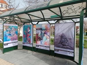 Στάσεις λεωφορείων με έργα Τέχνης στην Φλώρινα