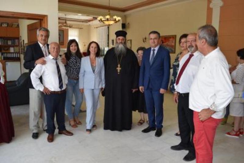 H Βουλευτής ΣΥΡΙΖΑ Κοζάνης Καλλιόπη Βέττα με θεσμικούς φορείς και πολιτιστικούς συλλόγους
