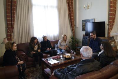 Συνάντηση της προξένου της Ακτής Ελεφαντοστού στην Ελλάδα με τον Δήμαρχο Κοζάνης