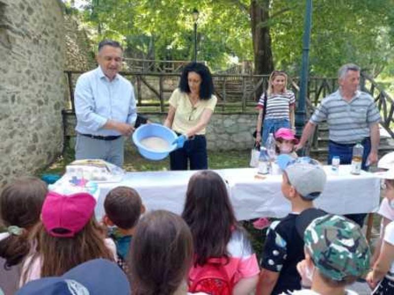 Στο Κέντρο Εκπαίδευσης για το Περιβάλλον και την Αειφορία Βελβεντού ο Περιφερειάρχης Δυτικής Μακεδονίας Γιώργου Κασαπίδης