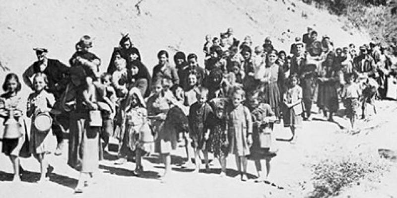 Η πορεία νεαρών παιδιών 1948 προς την Αλβανια και την Γιουκοσλαβία 