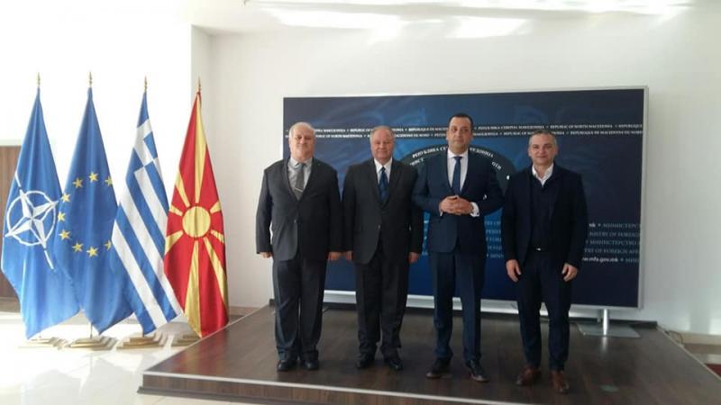 Συνεδρίασε η Κοινή Επιτροπή Εμπειρογνωμόνων στα Σκόπια για την Συνοριακή Διάβαση Λαιμού στην Πρέσπα