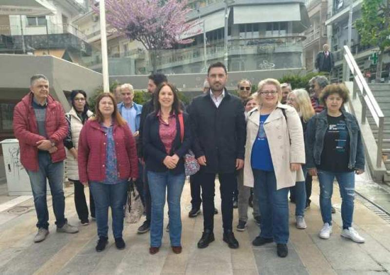 Τρεις υποψήφιοι βουλευτες του ΣΥΡΙΖΑ ΠΣ στις εκδηλώσεις για την Πρωτομαγια στην Κοζάνη
