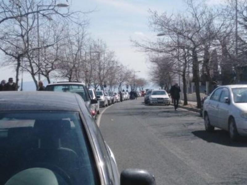 Αυτοκινητοπομπή διαμαρτυρίας στο κτίριο της Περιφέρειας ενάντια στο σχέδιο απολιγνιτοποίησης από το Συντονιστικό  Σωματείων &amp; Φορέων Δυτ. Μακεδονίας.