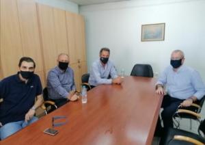 Επίσκεψη του Βουλευτή της ΝΔ Στάθη Κωνσταντινίδη στη ΔΟΥ Κοζάνης.