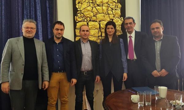Σειρά σημαντικών συναντήσεων για τον Πρόεδρο και τη Δ.Ε. του ΕΒΕ Κοζάνης στο πρωθυπουργικό γραφείο Θεσσαλονίκης
