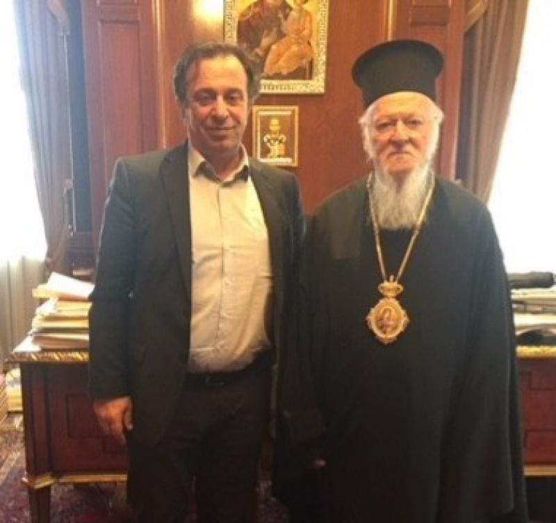 Συνάντηση στο Φανάρι με τον Οικουμενικό Πατριάρχη κ.κ. Βαρθολομαίο
