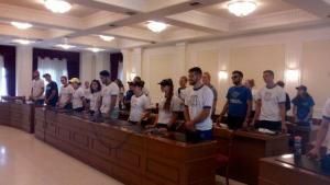 Τον Ανέστη Αγγελή επισκέφτηκε η ομάδα κωπηλασίας του Πανεπιστημίου Grand Valley ΗΠΑ