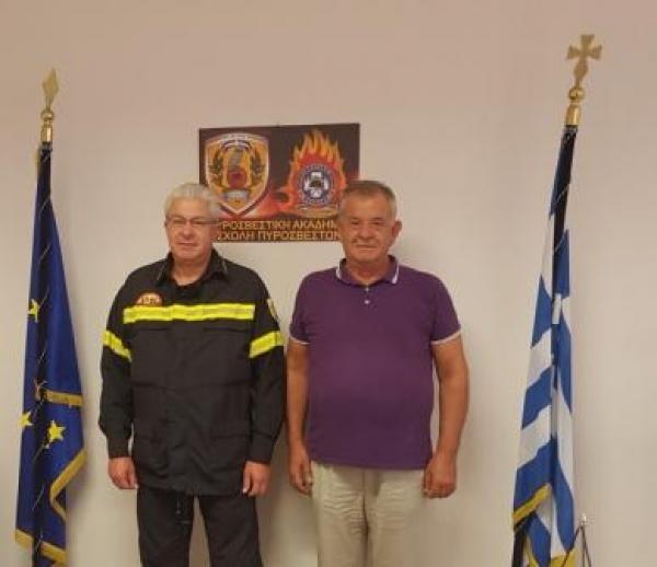 Επίσκεψη του Βουλευτή ΣΥΡΙΖΑ Κοζάνης Γ. Ντζιμάνη στο Παράρτημα της Πυροσβεστικής Ακαδημίας στην Πτολεμαϊδα