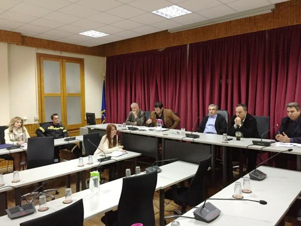 Η σύσκεψη του Συντονιστικού Οργάνου Πολιτικής Προστασίας στο Δήμο Σερβίων – Βελβεντού