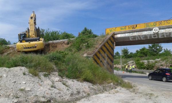 Εναρξη των εργασιών κατεδάφισης των γεφυρών του ΟΣΕ (video photo)