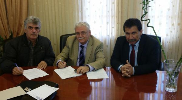 Υπογραφή σύμβασης έργου «Επίλυση υδρευτικού προβλήματος οικισμού Δρυοβούνου Δ.Ε. Νεάπολης Δήμου Βοΐου» στη Νεάπολη