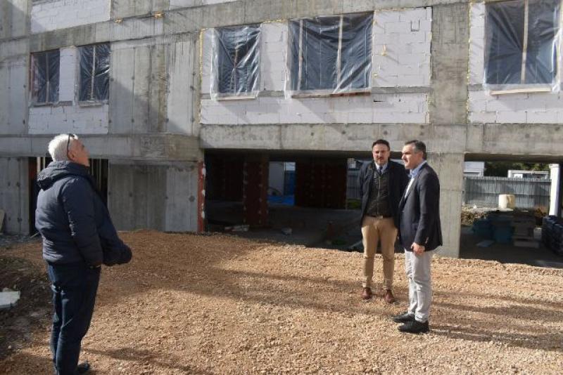 Τη νέα πτέρυγα του Μαμάτσειου Νοσοκομείου Κοζάνης επισκέφθηκε ο Γ. Κασαπίδης