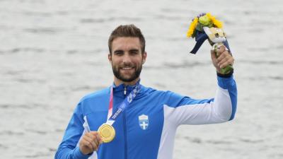 «Χρυσός» με Ολυμπιακό ρεκόρ στο Τόκιο ο Γιαννιώτης σκιφίστας Στέφανος Ντούσκος