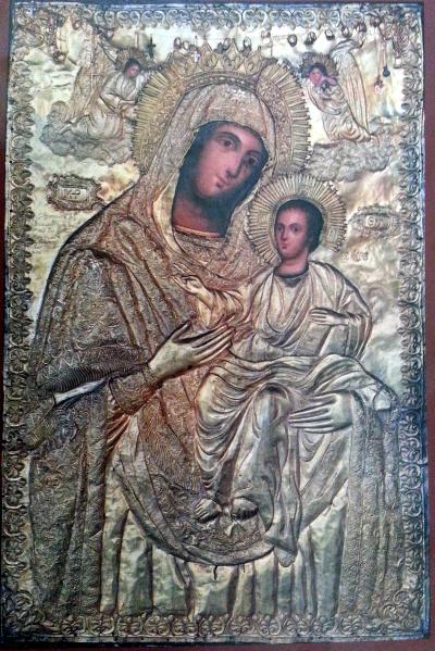 Η θαυματουργή εικόνα της Παναγίας Μυρτιδιώτισσας στην Κοζάνη