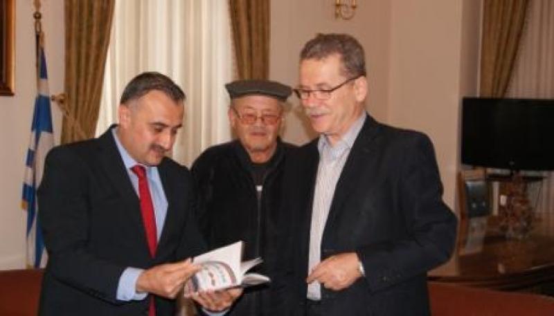 Επίσκεψη του Τούρκου Δημάρχου Ντεβελί στο Δημαρχείο Κοζάνης