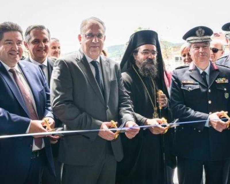 Το νέο Αστυνομικό Μέγαρο Καστοριάς εγκαινίασε ο υπουργός Τάκης Θεοδωρικάκος