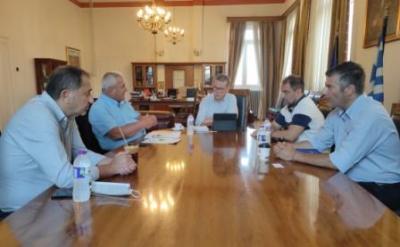 Συνάντηση του δημάρχου Κοζάνης Λάζαρου Μαλούτα με εκπροσώπους του Ε.Ε.ΣΥ.Μ.