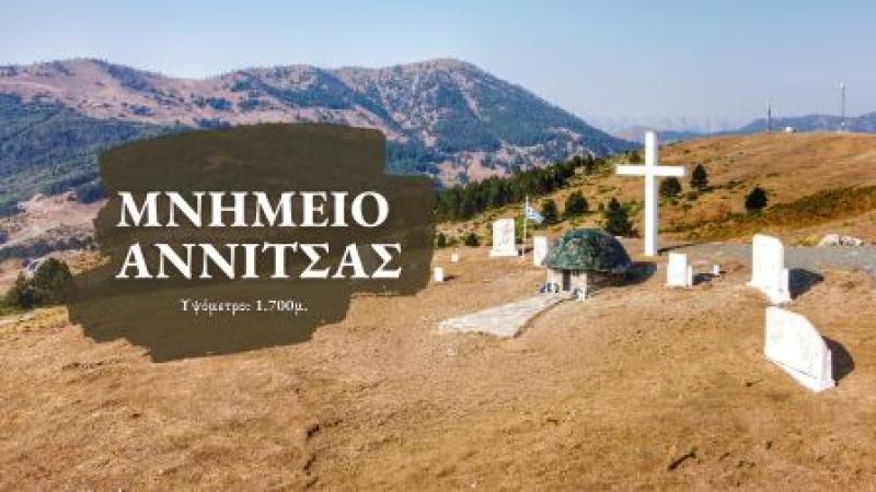 ΤΟ ΜΝΗΜΕΙΟ ΤΩΝ ΗΡΩΩΝ ΤΟΥ 1940 ΣΤΗΝ ΑΝΝΙΤΣΑ ΓΡΕΒΕΝΩΝ! | Περιγράφει ο Μιχάλης Ραμπίδης