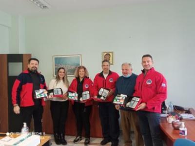 Εκπαιδευτικοί απινιδωτές στην Εθελοντική Ομάδα Διάσωσης ΕΟΔ Ν. Κοζάνης