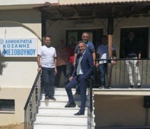 Επίσκεψη του Στάθη Κωνσταντινίδη στους Πύργους και Μεσόβουνο Εορδαίας.