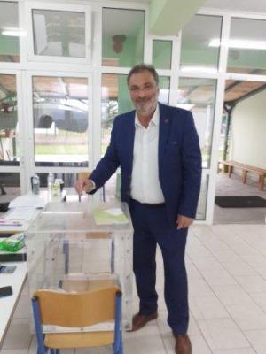 Στην Πεντάβρυσο Εορδαίας ψήφισε ο υποψήφιος βουλευτής του ΣΥΡΙΖΑ Κώστας Πασσαλίδης