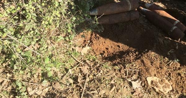 Αγρότες βρήκαν βλήματα πυροβολικού- Εξουδετερώθηκαν από πυροτεχνουργούς του ελληνικού στρατού