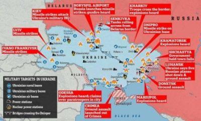 Πού στοχεύει ο Πούτιν με την γενικευμένη πολεμική σύρραξη στην Ουκρανία