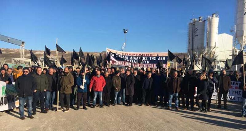 Ο ΣΠΑΡΤΑΚΟΣ οργανώνει συγκέντρωση  διαμαρτυρίας στην θεμελίωση του Φωτοβολταϊκού των ΕΛΠΕ απο τον Πρωθυπουργό Κ. Μητσοτάκη