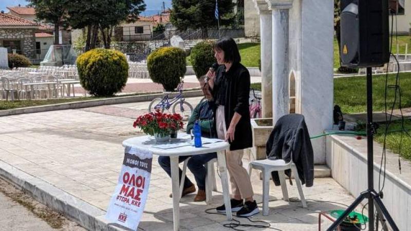 Περιοδείες των υποψηφίων βουλευτών του ΚΚΕ της ΠΕ Κοζάνης