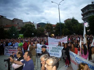 Ο Περιφερειάρχης Θ. Καρυπίδης απο την Φλώρινα ζήτησε την ανατροπή της κυβέρνησης (βιντεο)