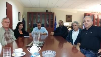 Συνάντηση της Ευγενίας Ουζουνίδου με τον Θ. Καρυπίδη στην Περιφέρεια Δυτικής Μακεδονίας