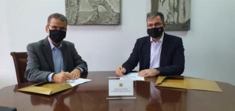 Υπογραφή Συμφώνου Συνεργασίας  του ΠΔΜ με τον Δήμο Κοζάνης.