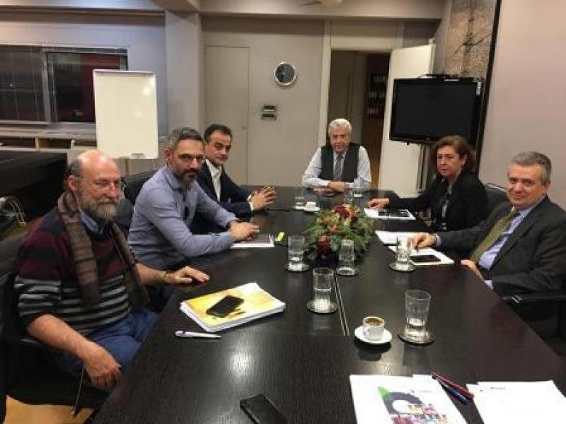 Συνάντηση του Πρόεδρου της ΔΕΗ με το Δήμαρχο Κοζάνης και τον Περιφερειάρχη Δυτικής Μακεδονίας