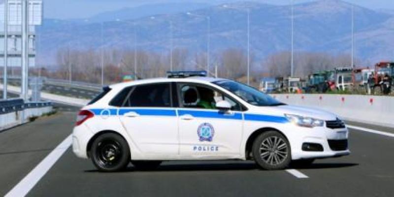 Έλεγχοι της αστυνομίας για την απαγόρευση εξόδου στην Εγνατία οδό και στο Εθνικό επαρχιακό δίκτυο της ΠΕ Κοζάνης