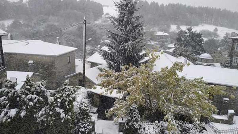 Τα πρώτα χιόνια στην δυτική Μακεδονία