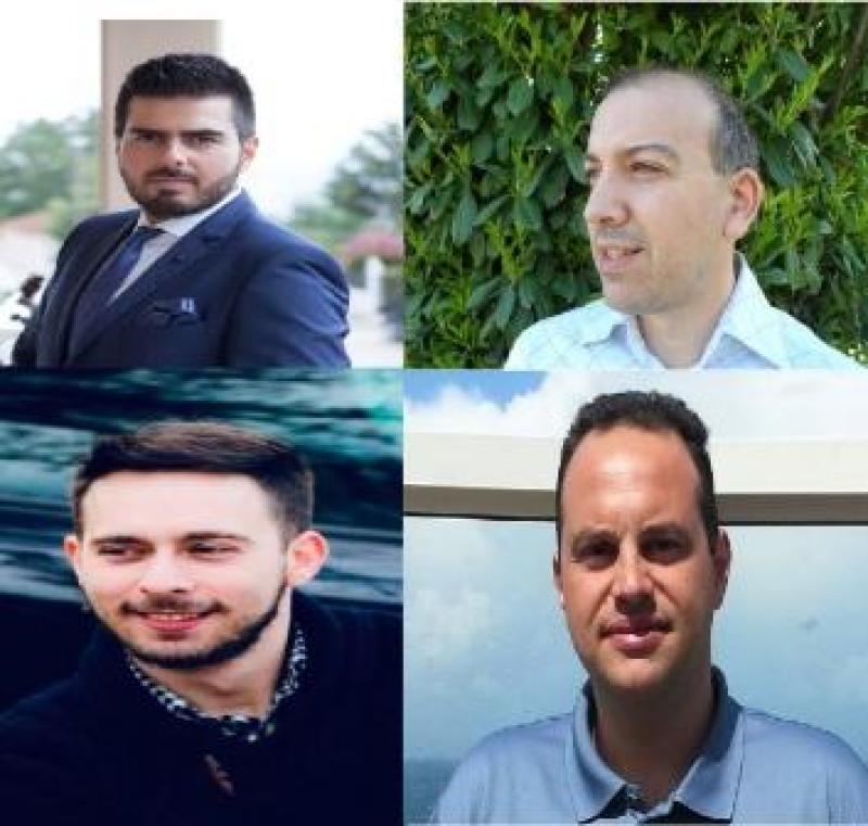 Οι τέσσερις πρώτοι υποψήφιοι Δημοτικοί Σύμβουλοι του συνδυασμού «Όλα Αλλιώς για τον Δήμο Κοζάνης» με τον Περικλή Αλειφέρη