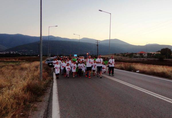 Φωτογραφίες από την 13η Λαμπαδηδρομία - Η ¨Φλόγα της Αγάπης¨ στα Δ.Δ. Πρωτοχωρίου-Λευκοπηγής –Αγίας Παρασκευής