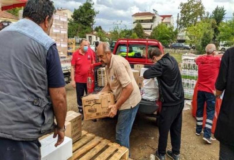 Συνεχίζεται η ΣΥΓΚΕΝΤΡΩΣΗ ΕΙΔΩΝ ΓΙΑ ΤΟΥΣ ΠΛΗΓΕΝΤΕΣ ΤΗΣ ΚΑΡΔΙΤΣΑΣ  ΑΠΟ ΤΗΝ Π.Ε. ΚΟΖΑΝΗΣ