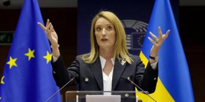 Υπο  την σκιά του σκανδάλου που κλονίζει το Ευρωπαϊκό κοινοβούλιο η πρόεδρος Roberta Metsola μίλησε τις εν εξελίξει έρευνες των αρχών του Βελγίου