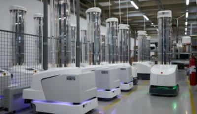 Τα πρώτα ρομπότ απολύμανσης της ΕΕ φθάνουν και στα Ελληνικά νοσοκομεία