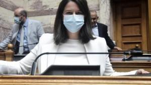 Θετική στον κορονοϊό η υπουργός Παιδείας Ν. Κεραμέως