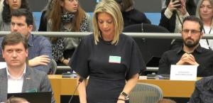 Η Μαρία Καρυστιανού στο  Ευρωκοινοβούλιο: &quot;Είμαστε βέβαιοι για τη συγκάλυψη, η κυβέρνηση προσβάλλει τη μνήμη των νεκρών&quot;