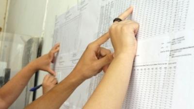 61.950 υποψήφιοι εισήχθησαν στην Τριτοβάθμια Εκπαίδευση,  20.493 υποψήφιοι λόγω του κόφτη της ΕΒΕ δεν μπόρεσαν να υποβάλουν μηχανογραφικό