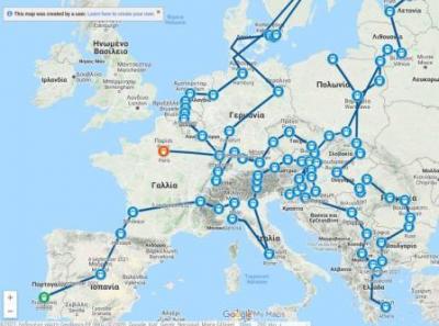 Ευρωπαϊκό Έτος Σιδηροδρόμων: Το «Connecting Europe Express» θα ταξιδέψει σε 26 χώρες μέσα σε 36 ημέρες . Αναμεσά τους η Αθήνα και η Θεσσαλονίκη