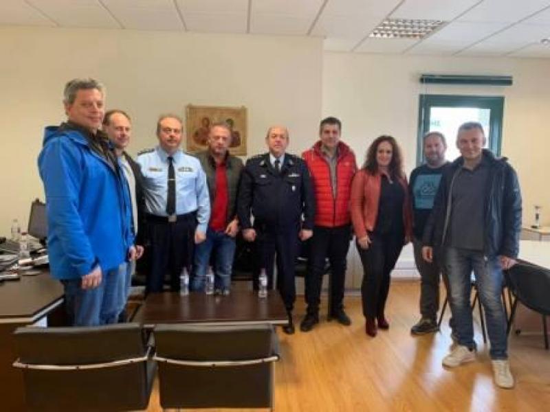 Συνάντηση της Ένωσης Αστυνομικών Υπαλλήλων Κοζάνης  με τον νέο Αστυνομικό Διευθυντή ΠΕ Κοζανης