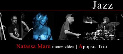 Η Natassa Mare moumtzidou  και  Apopsis Trio σε βραδυά jazz στην Κοζάνη